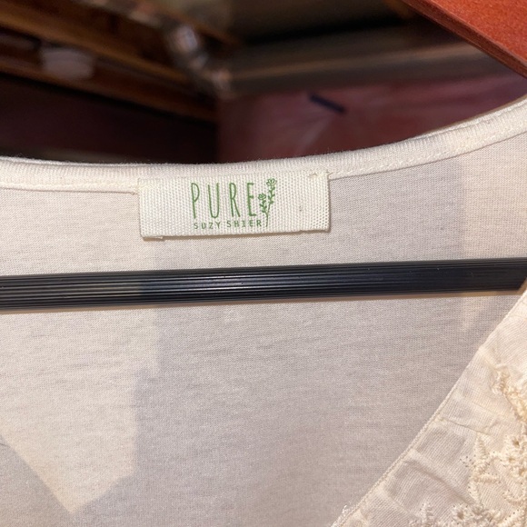 Crème Long Sleeve Top - Picture 3 of 3